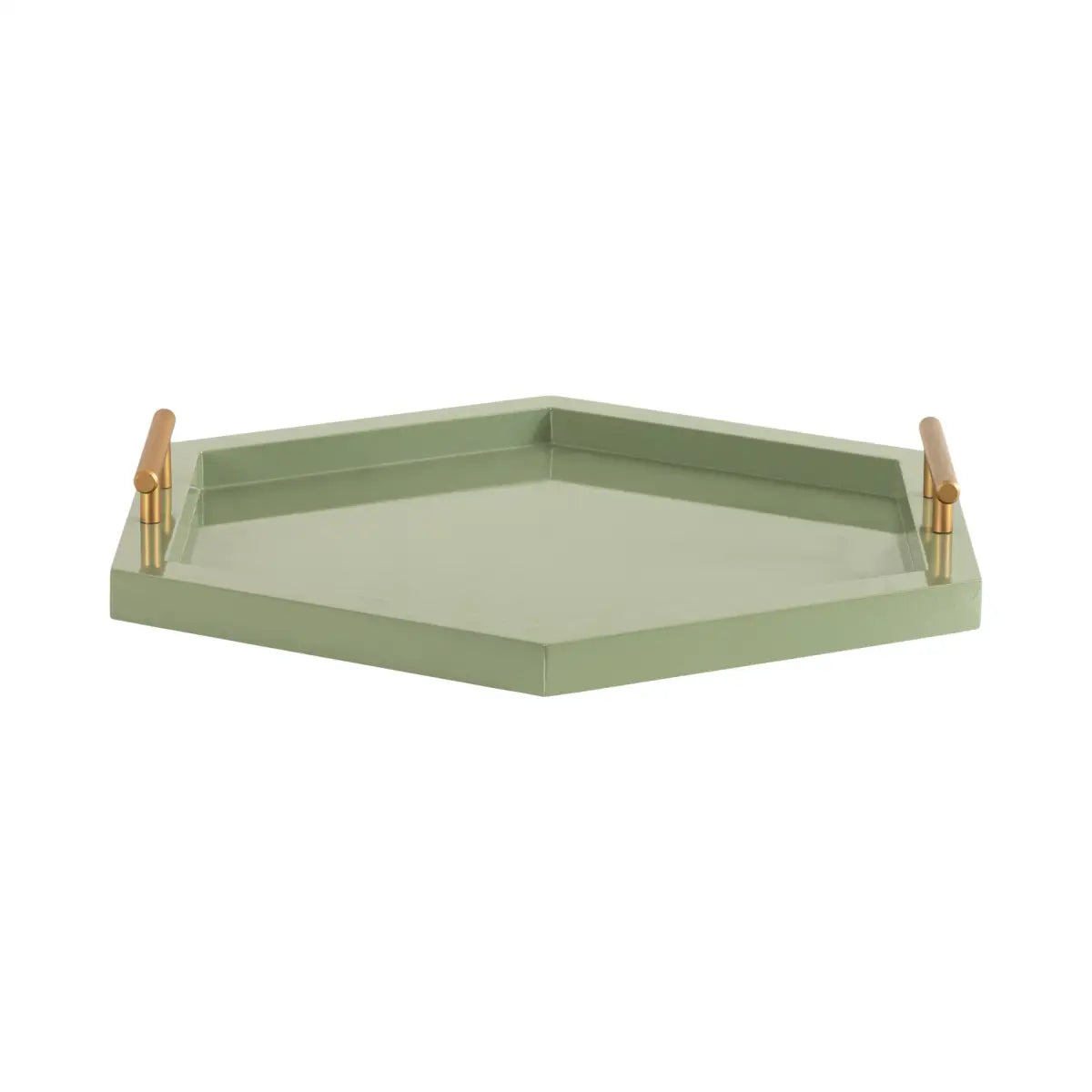 Halsey Hexagon Decorative Tray Organizer - kateandlaurel