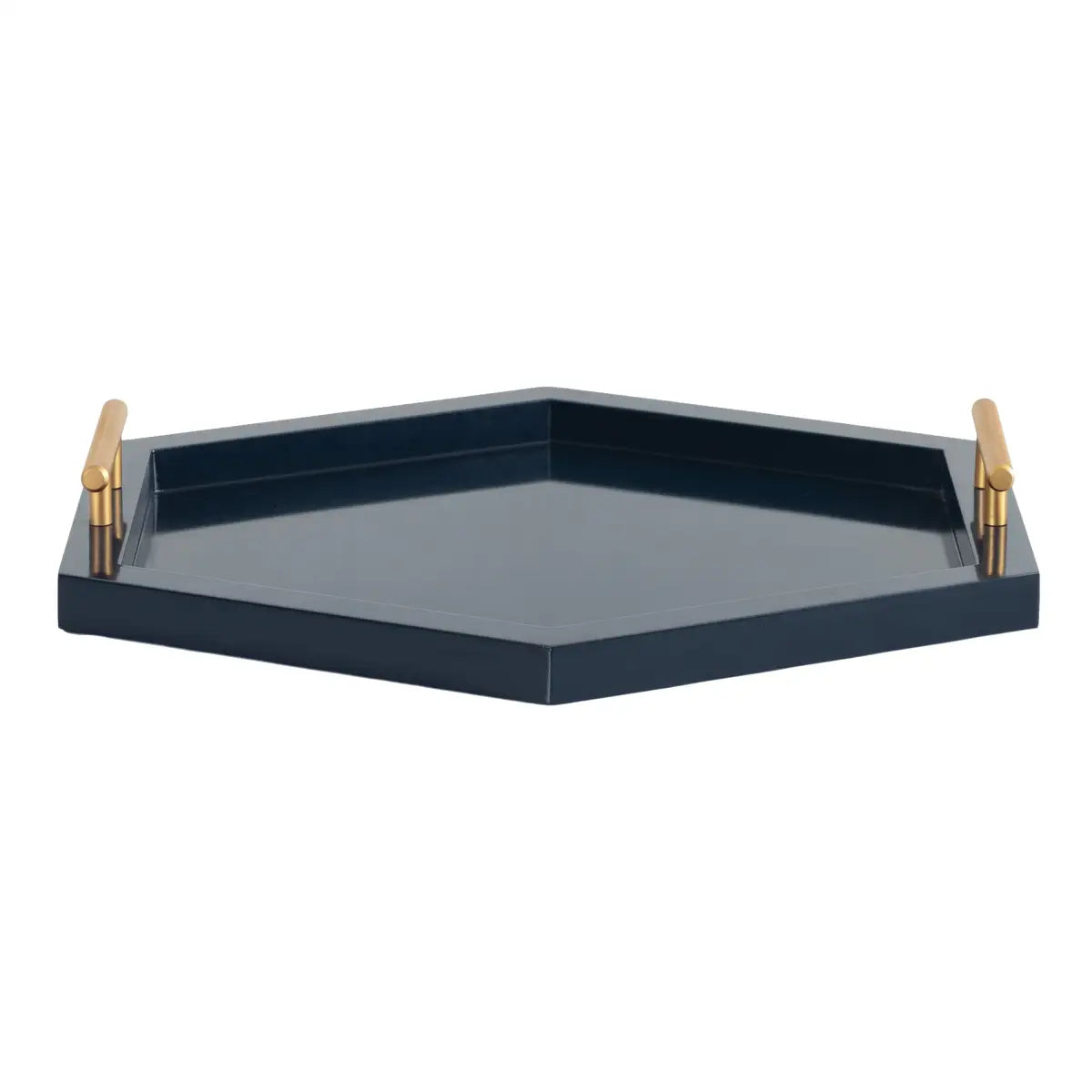 Halsey Hexagon Decorative Tray Organizer - kateandlaurel