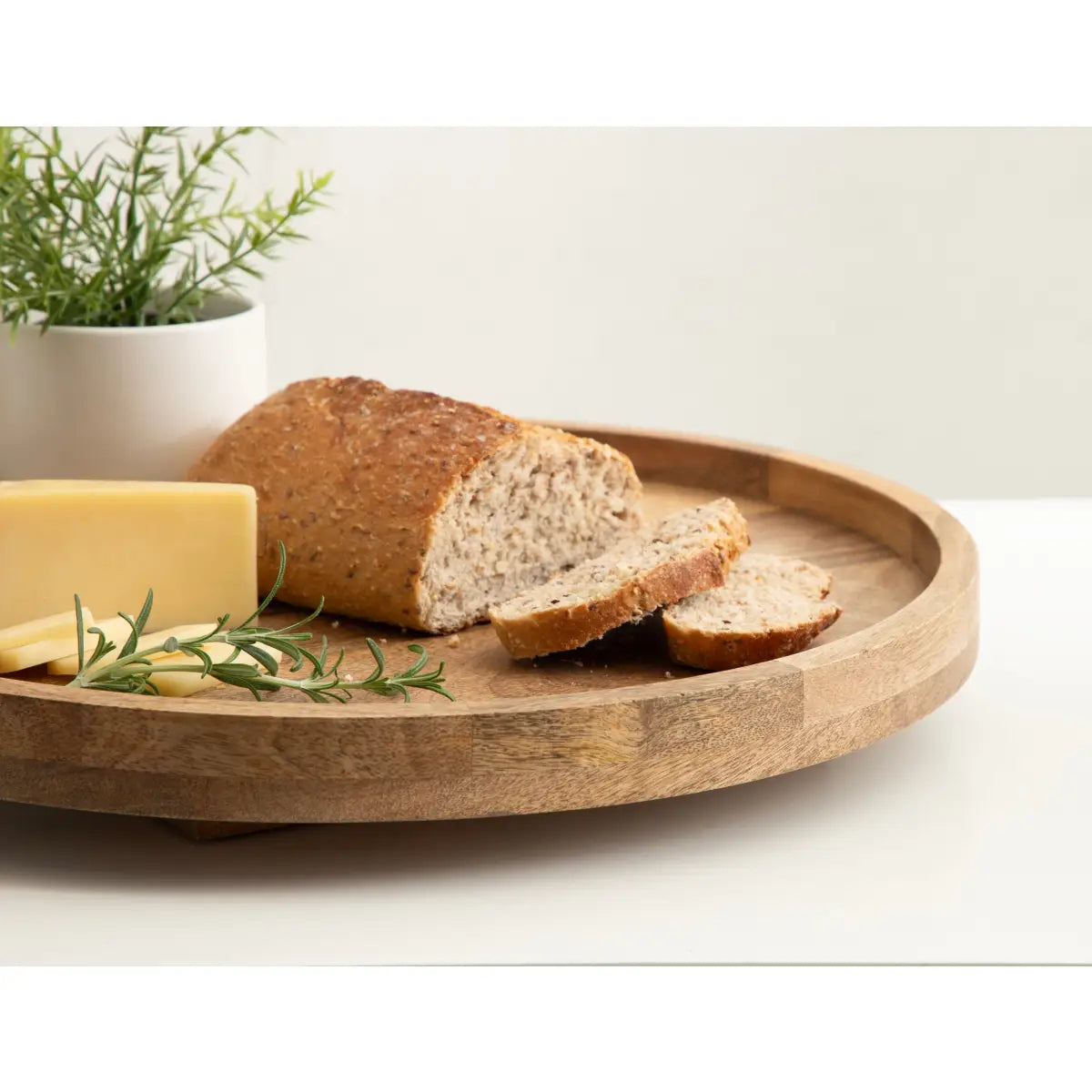 Halsey Round Lazy Susan Tray Organizer - kateandlaurel