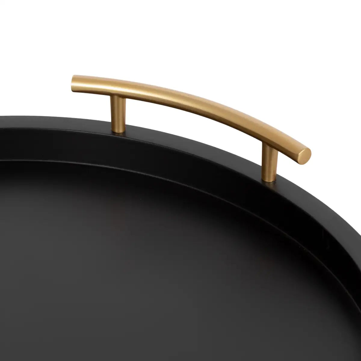 Wood Round Decorative Tray - kateandlaurel