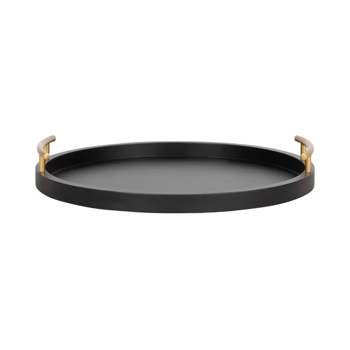 Wood Round Decorative Tray - kateandlaurel
