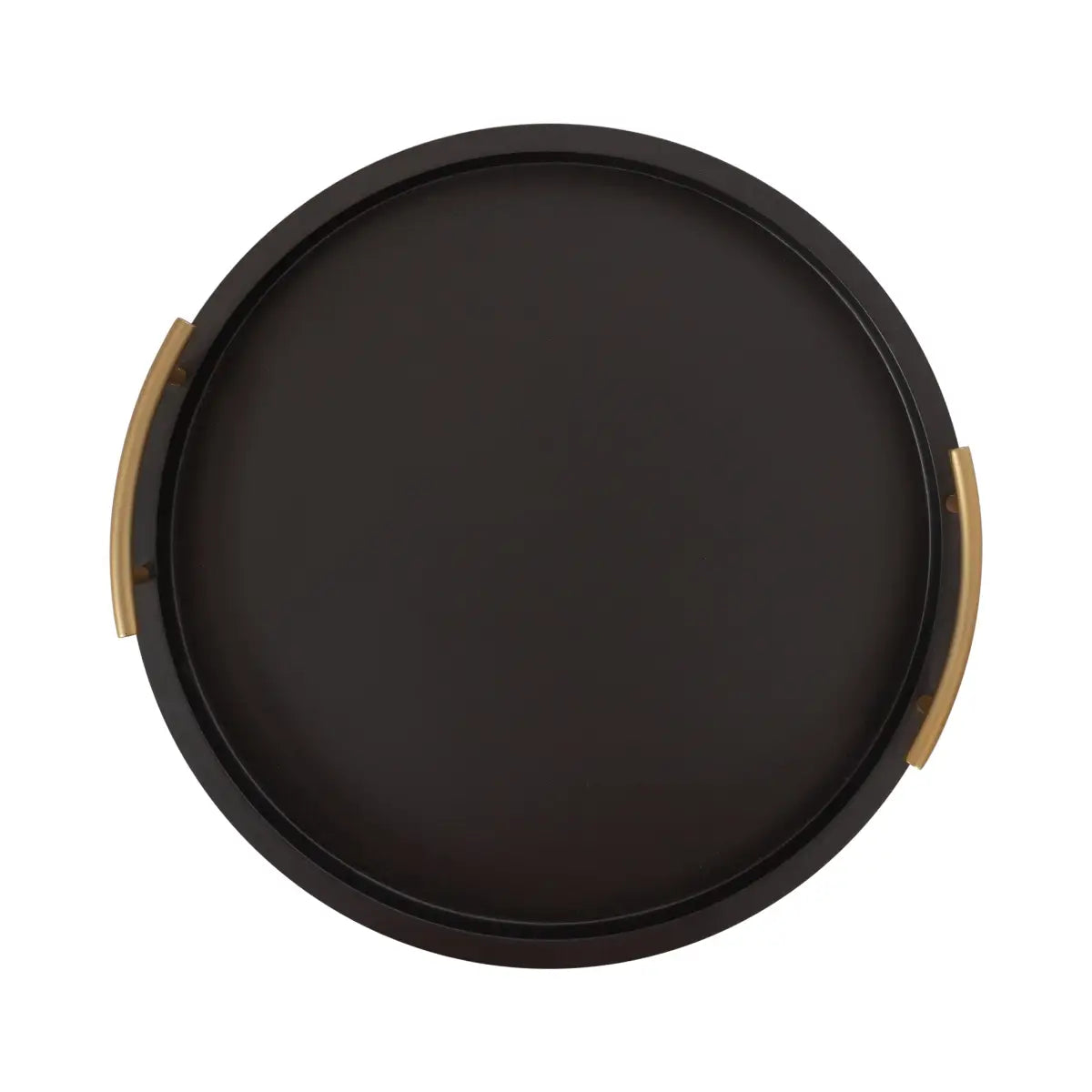 Wood Round Decorative Tray - kateandlaurel