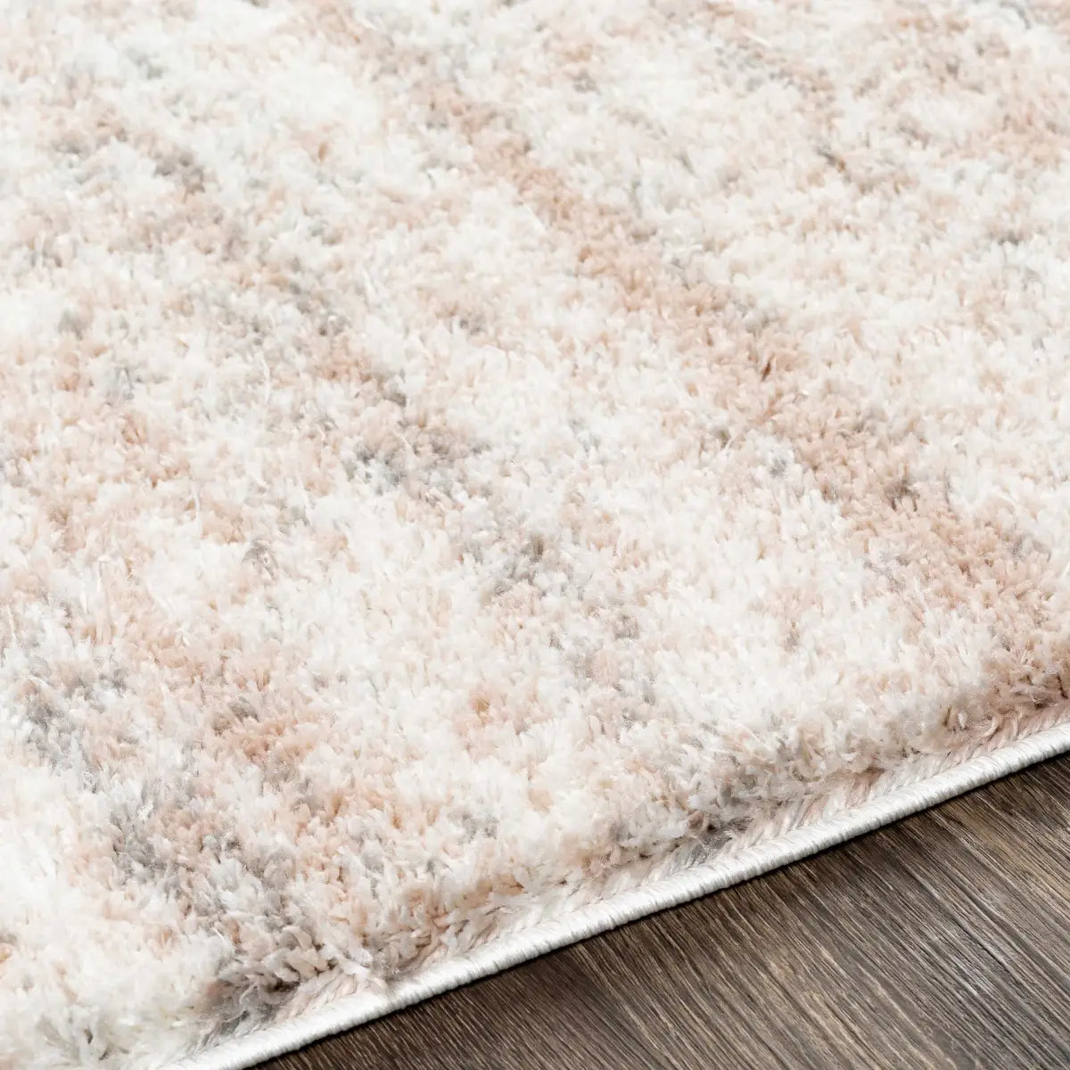 Hammond Dusty Pink Plush Rug - 2’ x 3’ Rectangle - Boutique Rugs