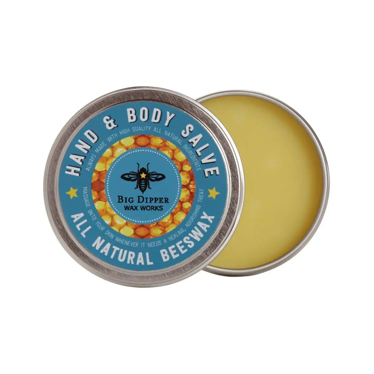 Hand & Body Salve – Beeswax Jojoba & Essential Oils - Big Dipper Wax Works