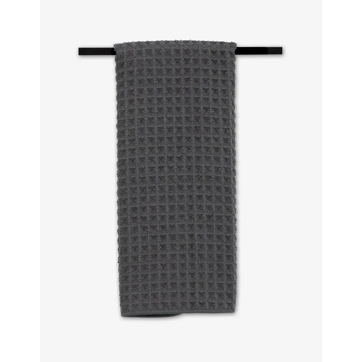 Hand Towel - Charcoal Waffle - Geometry