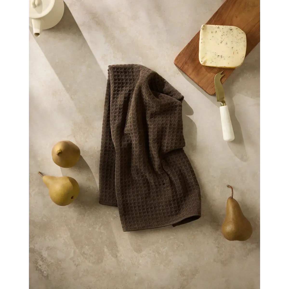 Hand Towel - Espresso Truffle - Geometry