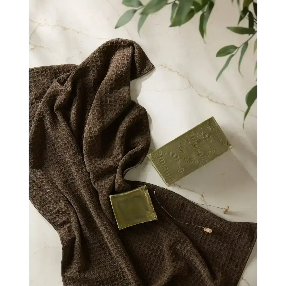 Hand Towel - Espresso Truffle - Geometry