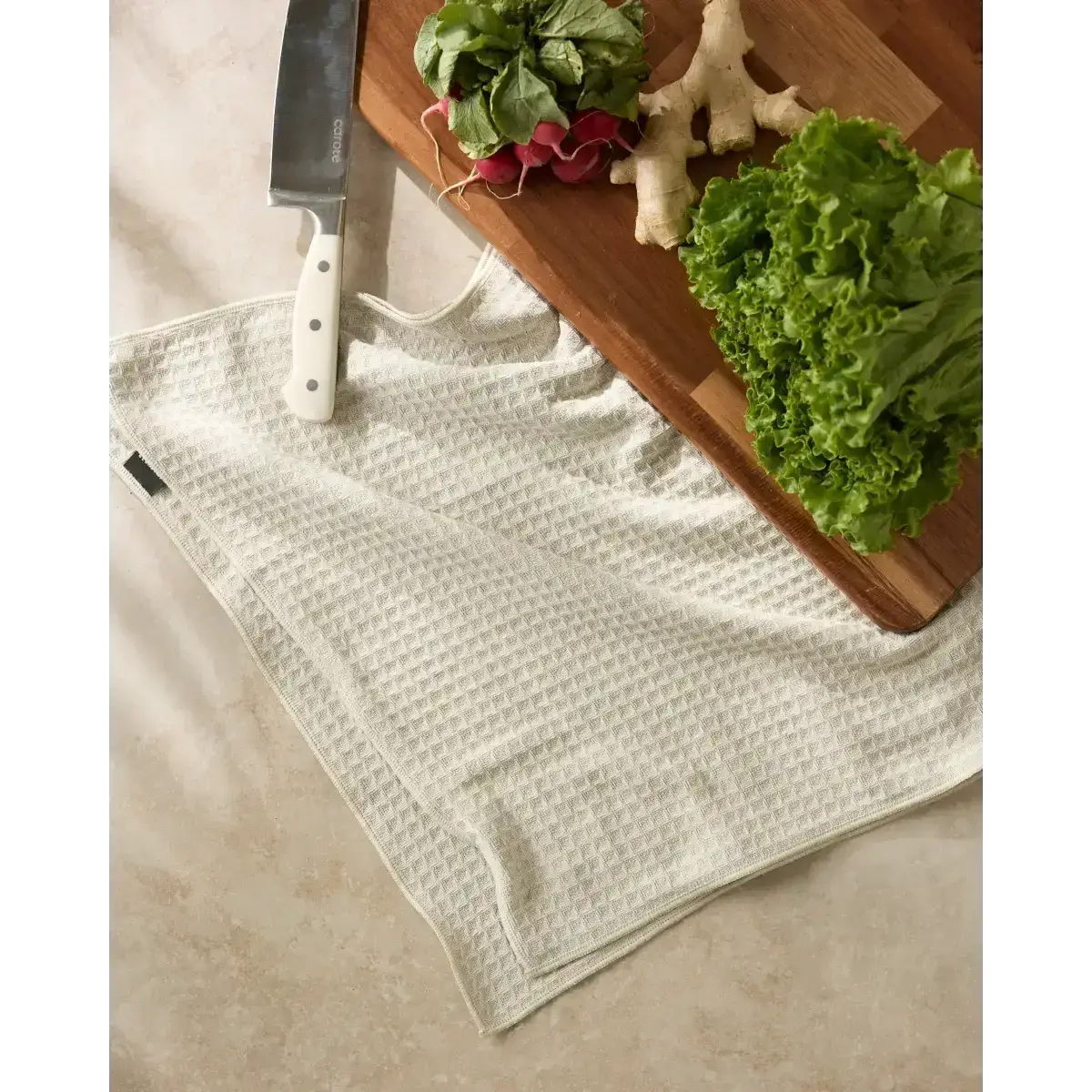 Hand Towel - Vanilla Truffle - Geometry