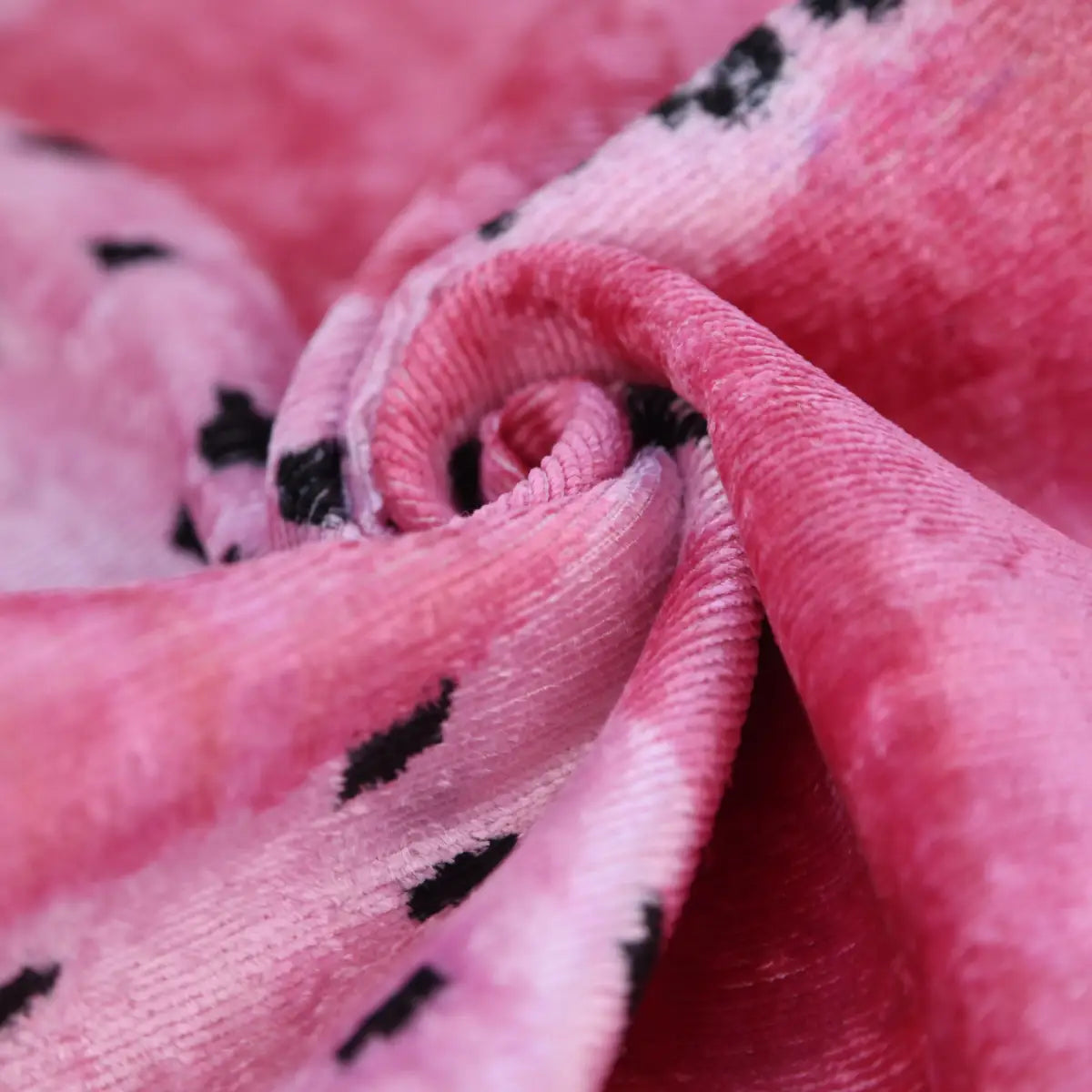 Handmade Pink Velvet Lumbar Pillow 16x24 – Designer Leopard Motif Luxury Cushion - Canvello