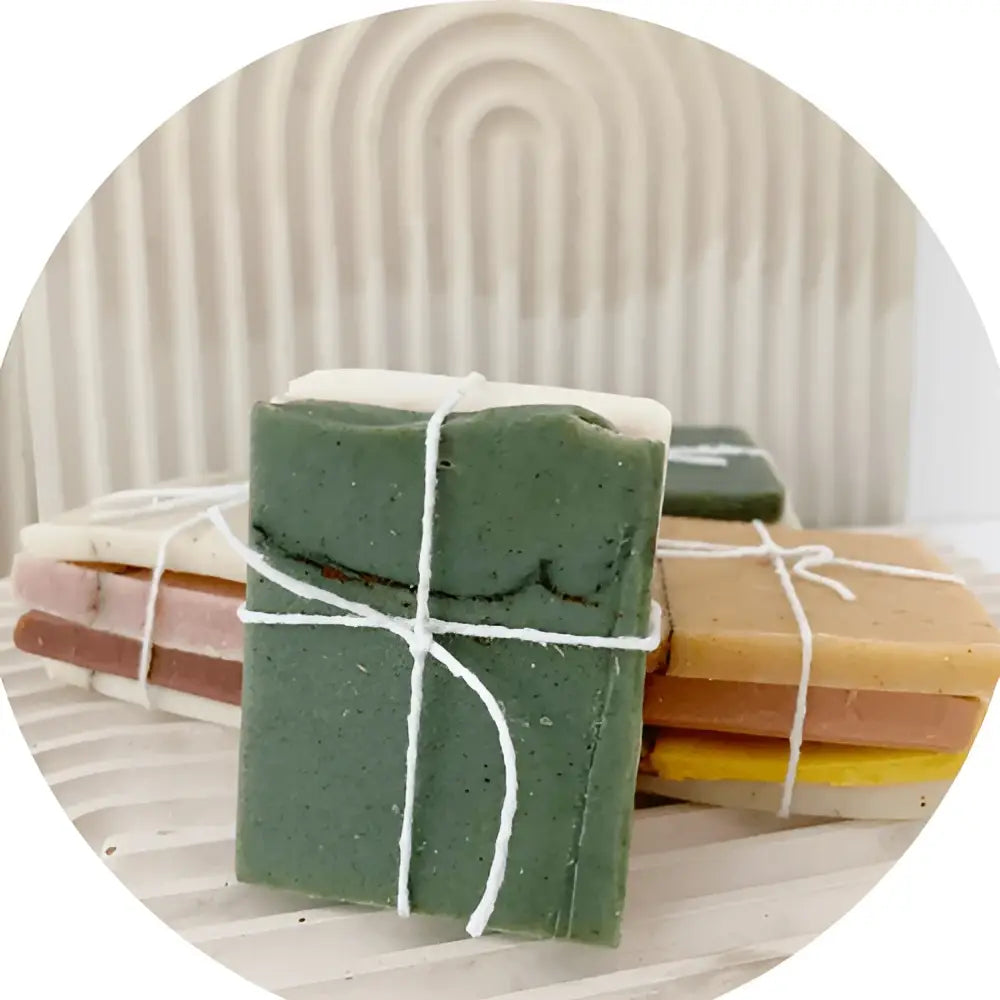 Handmade Soap Bundle (4 thin slices) - Woodburne Naturals