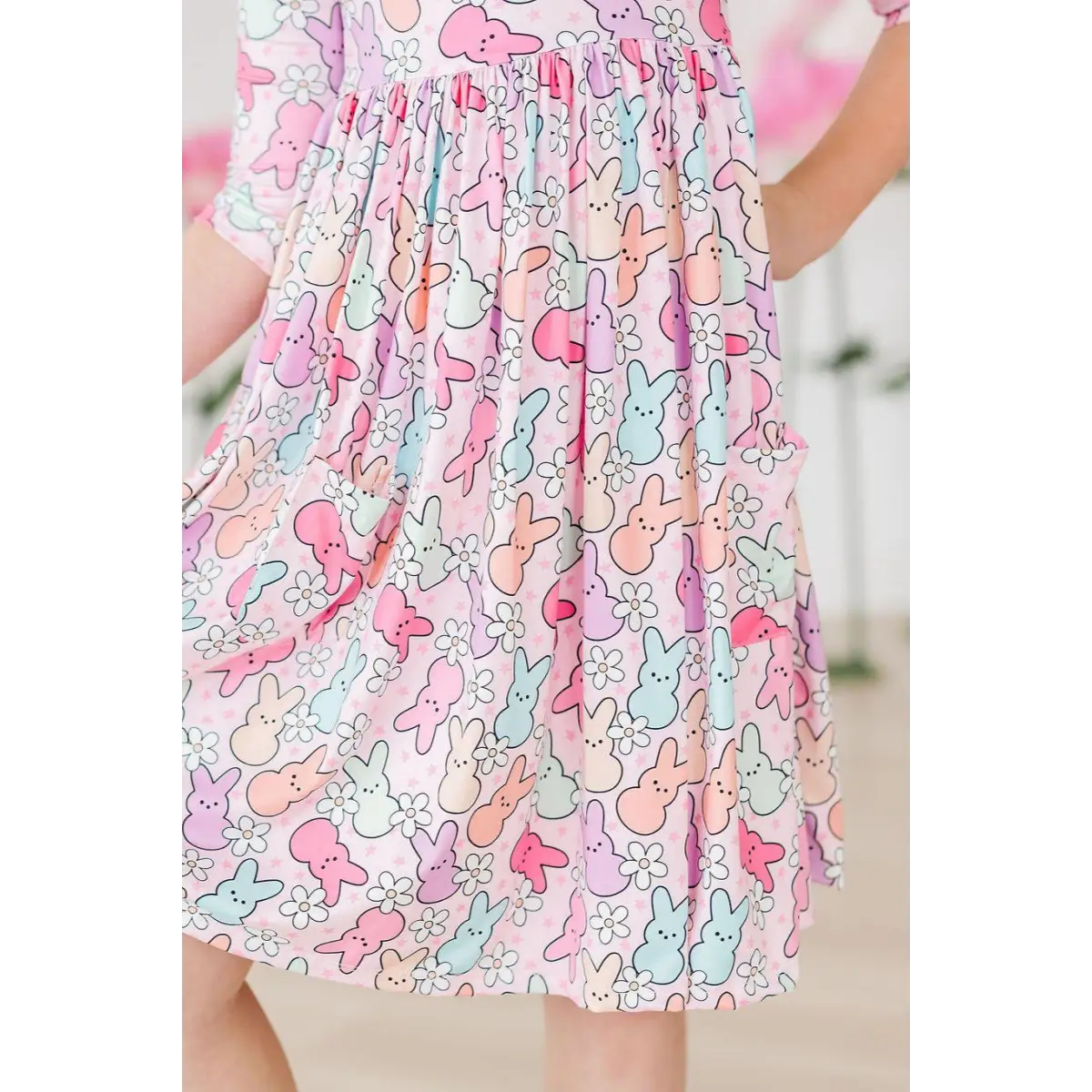 Pocket Twirl Dress - Hangin with my Peeps for Easter - Mila & Rose ®