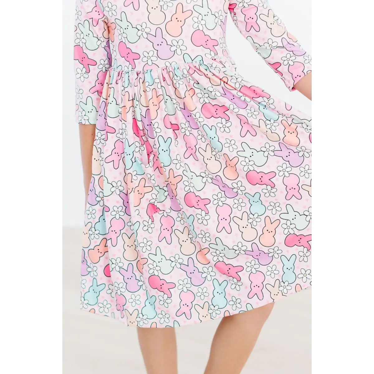 Pocket Twirl Dress - Hangin with my Peeps for Easter - 6-12M - Mila & Rose ®
