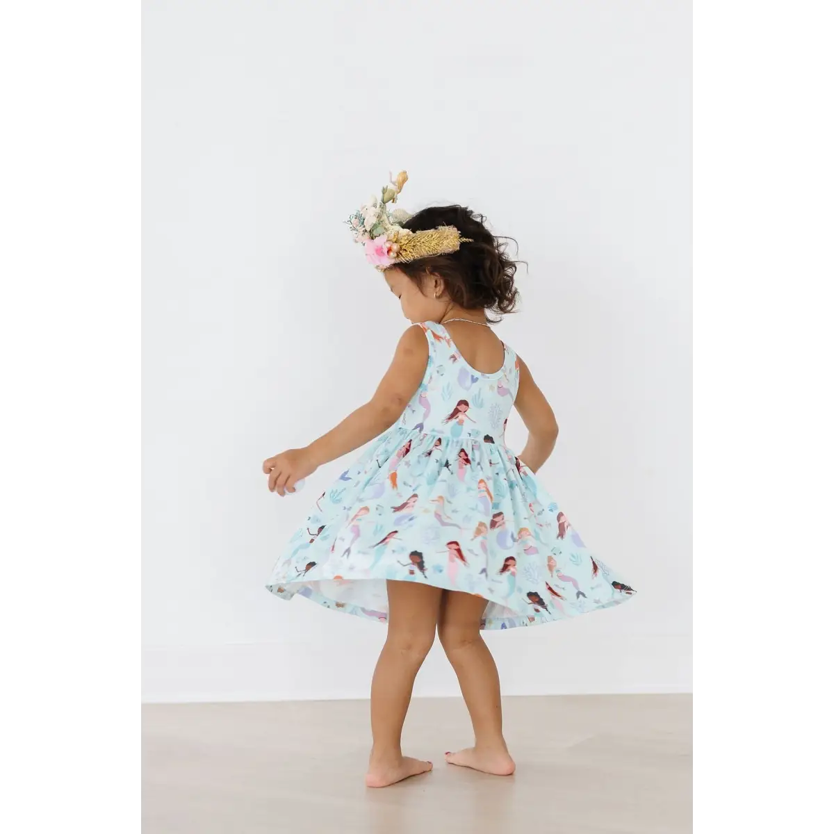 Tank Twirl Dress - Mermaids - Happy as a Clam - Mila & Rose ®