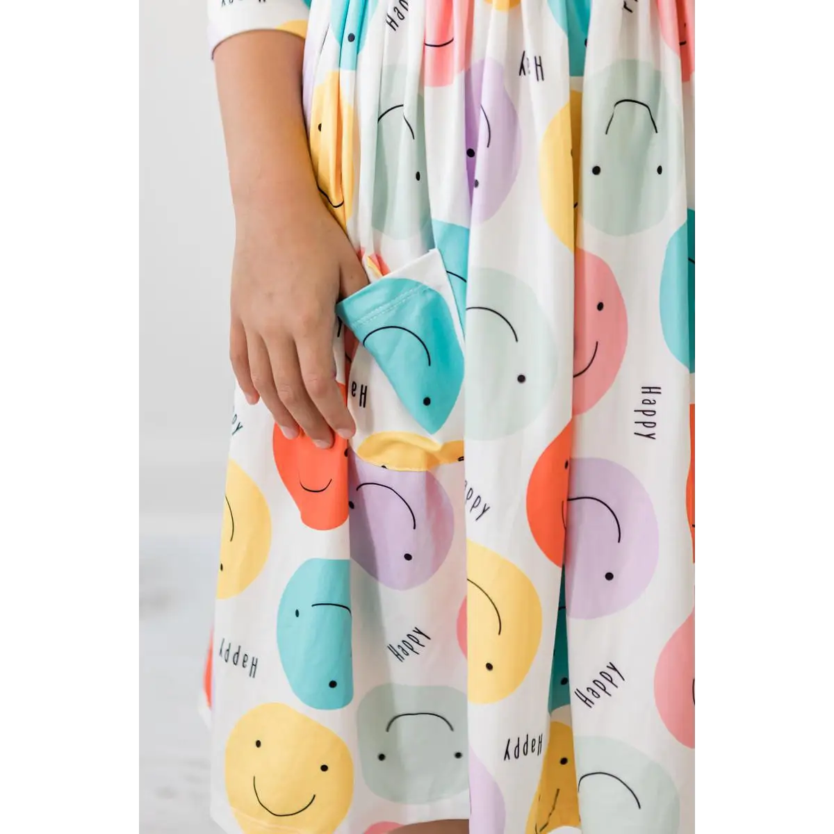 Pocket Twirl Dress - Happy Days Smiles - Mila & Rose ®