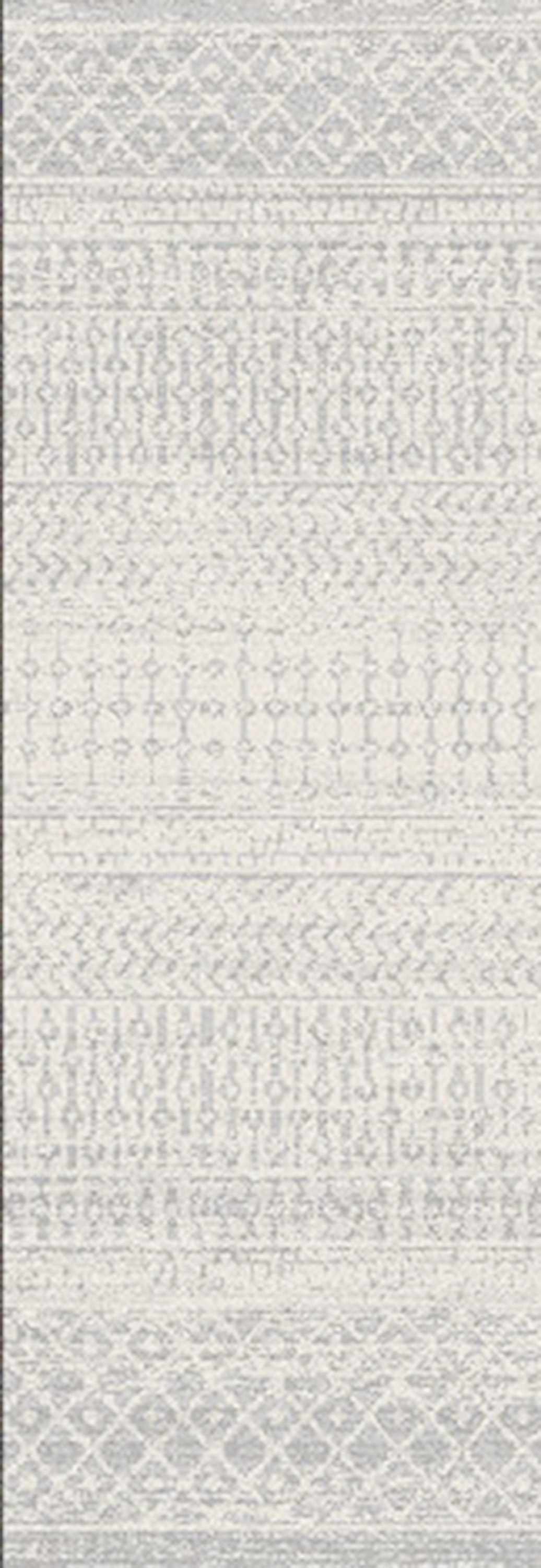 Constantin Gray Area Rug - 2’7’’ x 7’3’’ Runner - Boutique Rugs
