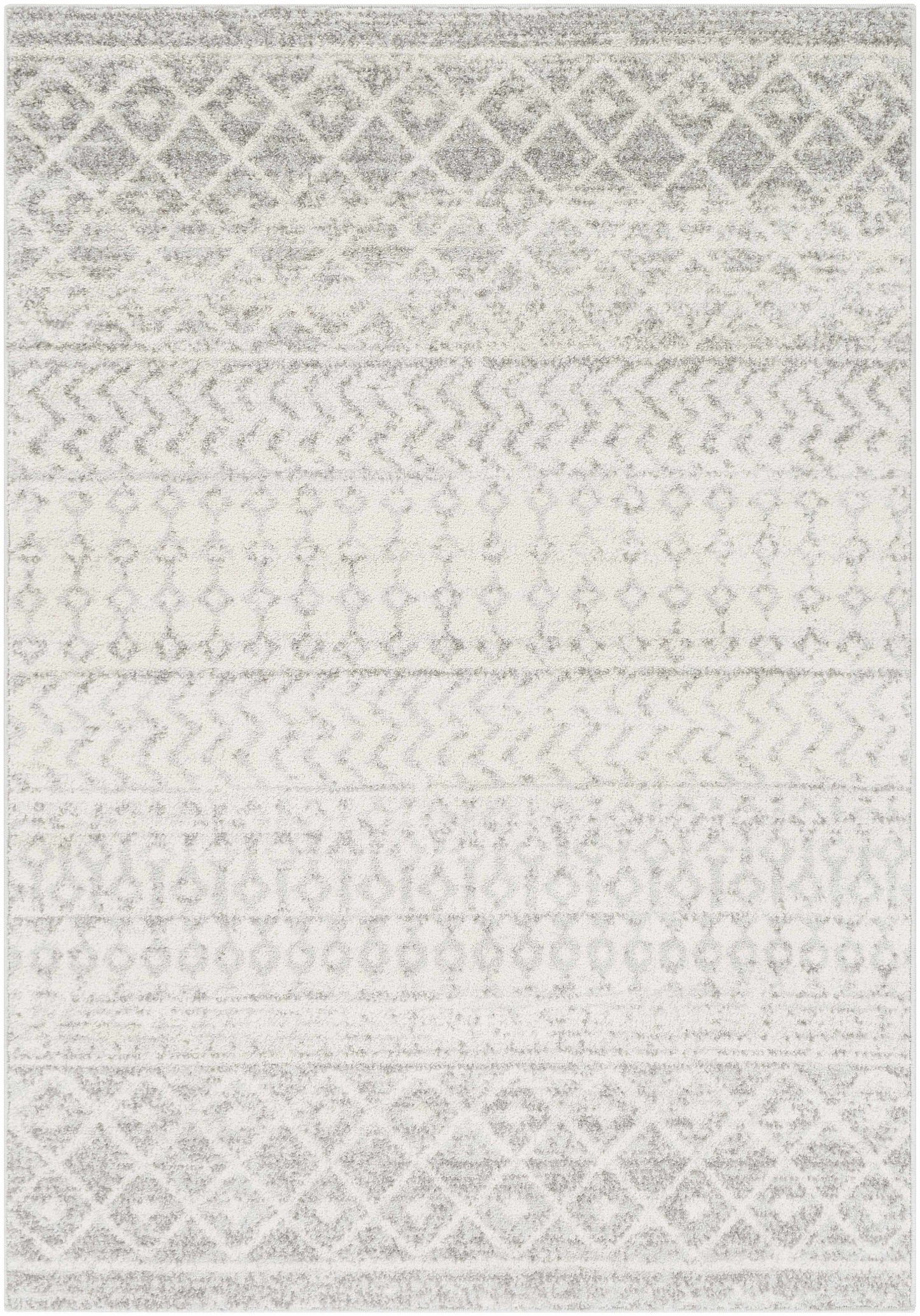Constantin Gray Area Rug - 3’11’’ x 5’7’’ Rectangle - Boutique Rugs