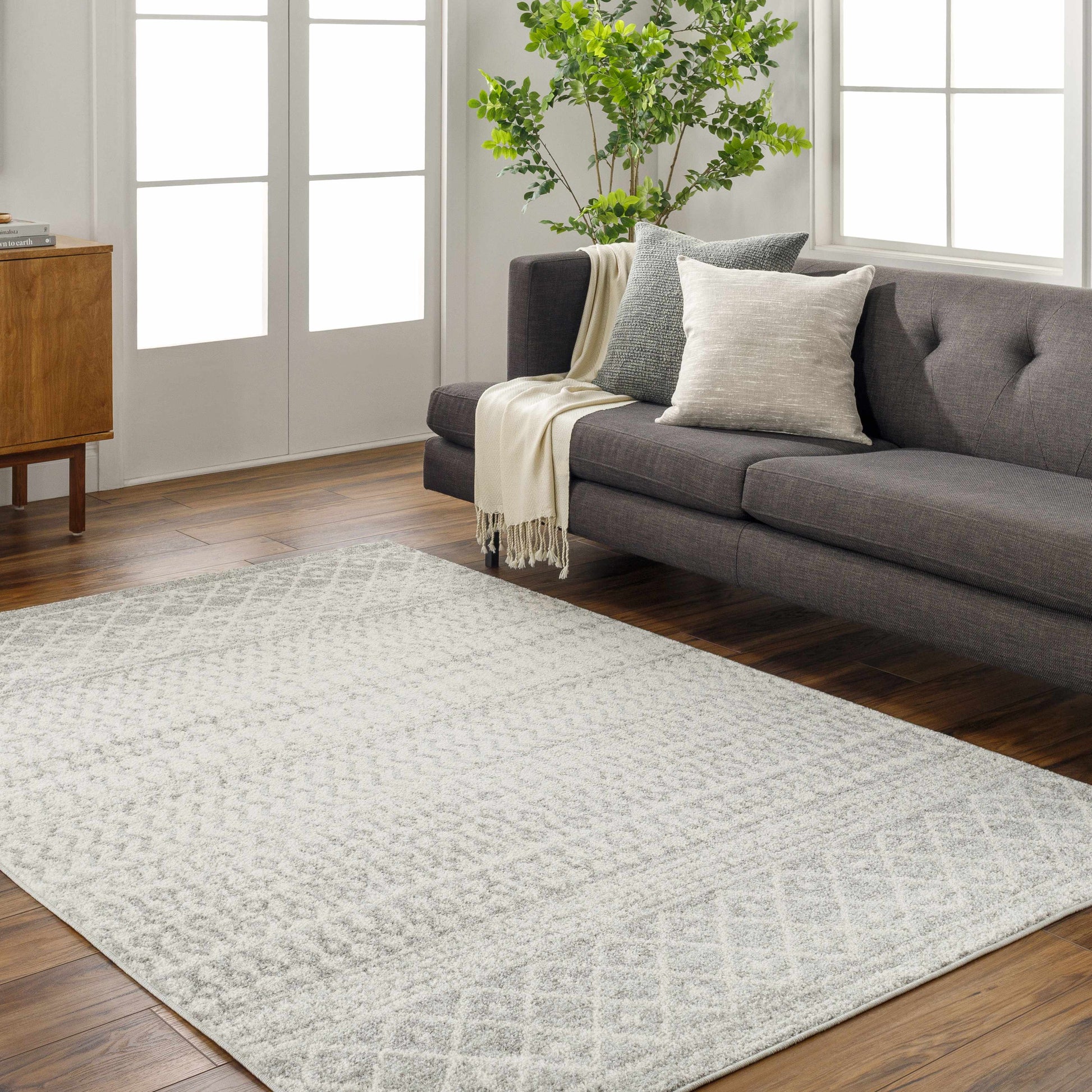 Constantin Gray Area Rug - Boutique Rugs