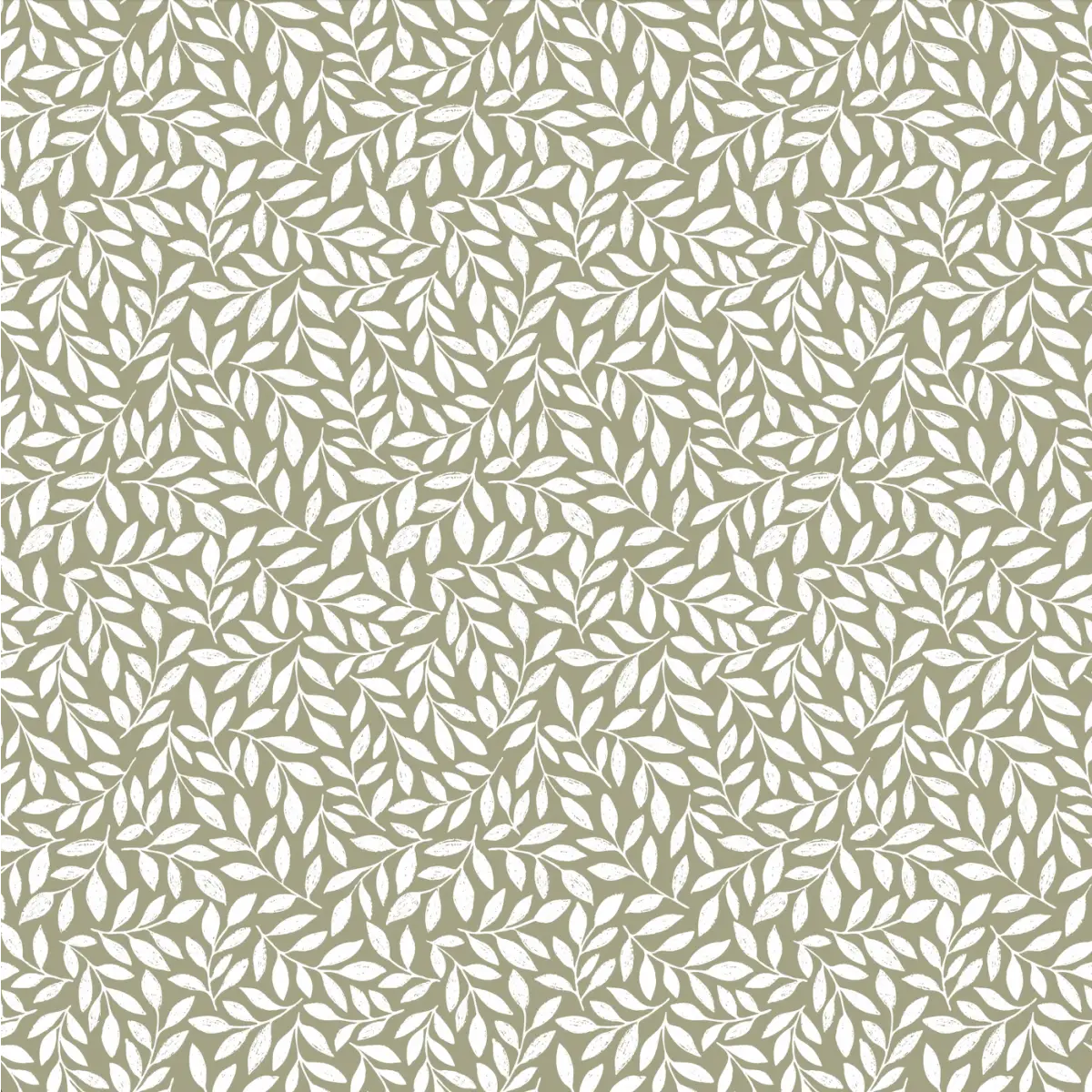 Harlow Wallpaper - Leaf Pattern - by Gooseberry Moon - Sample 1 foot by 1 foot / Green - Loomwell Home Goods