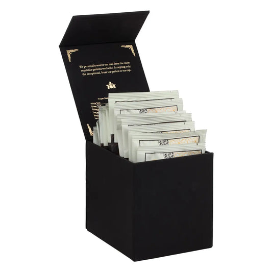 Harney Heritage – Herbal & Decaf Wrapped Sachet Sampler in Gift Box - Sachets / Harney Heritage – Herbal & Decaf
