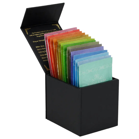 Harney Heritage - Teabag Sampler in Gift Box - Teabags / Harney Heritage – Teabag Sampler Black Box - Harney & Sons
