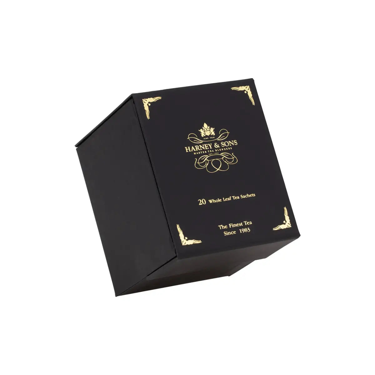 Harney Heritage – Wrapped Sachet Sampler Black Box - Sachets / Harney Heritage – Wrapped Sachet Sampler Black Box
