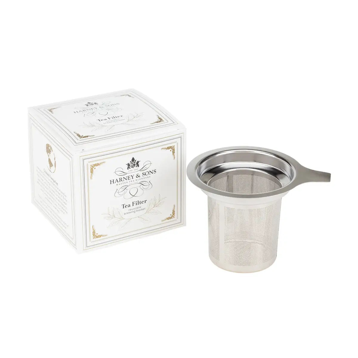 Stainless Tea Strainer - Medium - Harney & Sons Fine Teas