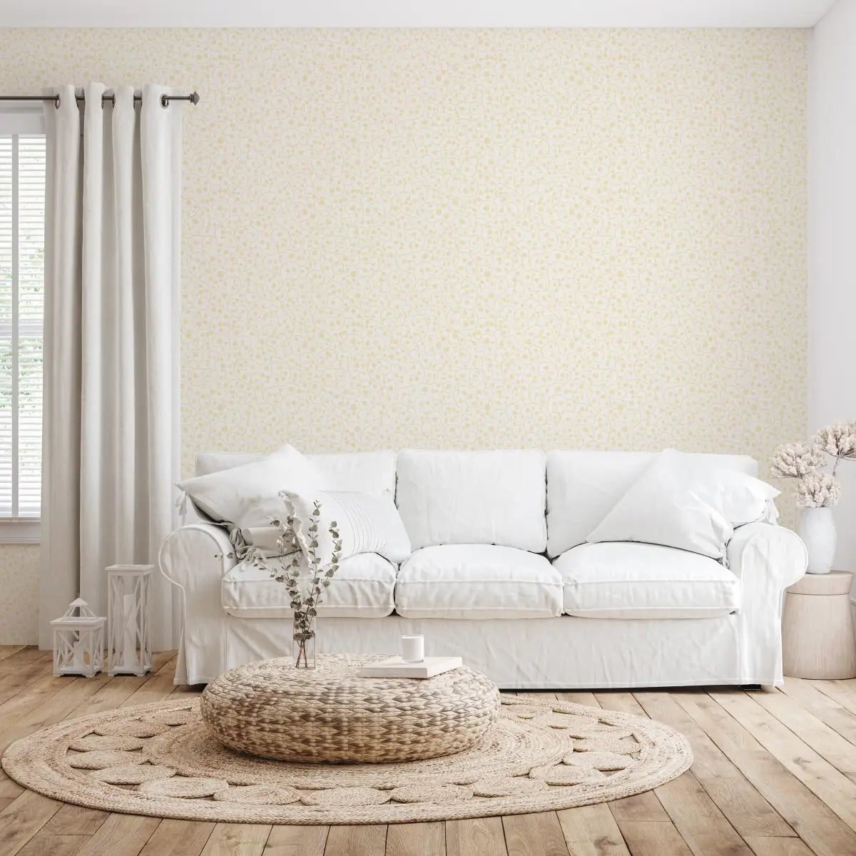 Hartford Wallpaper - Sweet Vines - by RNM Arts - Loomwell Home Goods