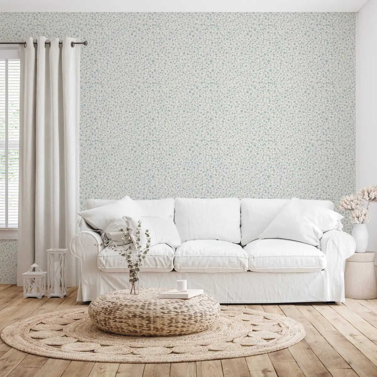 Hartford Wallpaper - Sweet Vines - by RNM Arts - Loomwell Home Goods