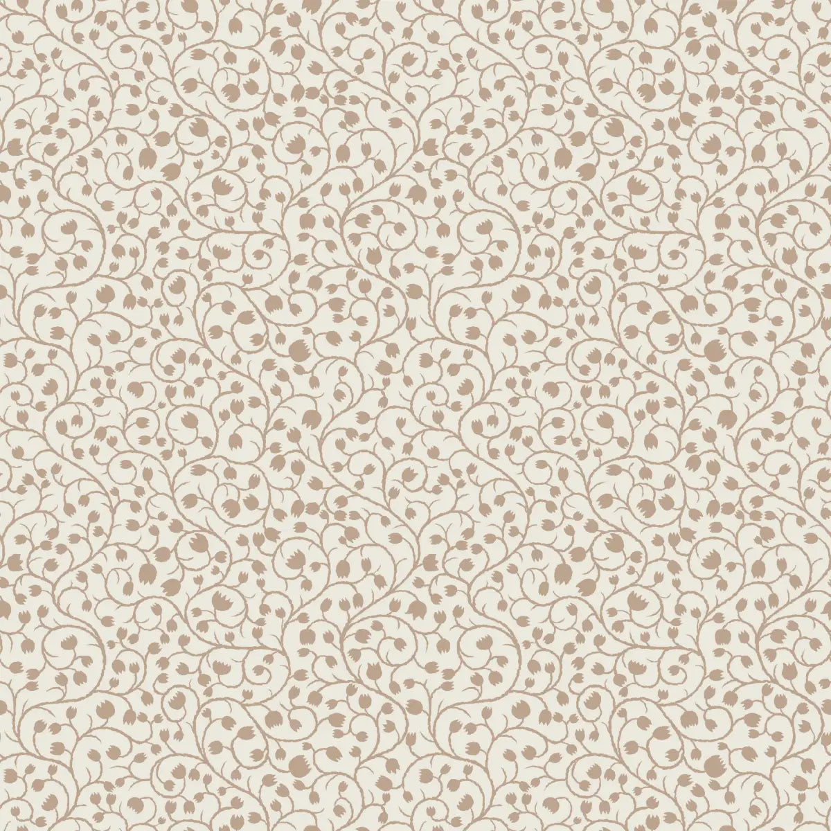Hartford Wallpaper - Sweet Vines - by RNM Arts - Sample 1 foot by 1 foot / Neutral - Loomwell Home Goods