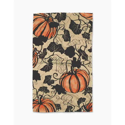 Kitchen Towel - Harvest Curl Pumpkins - Geometry