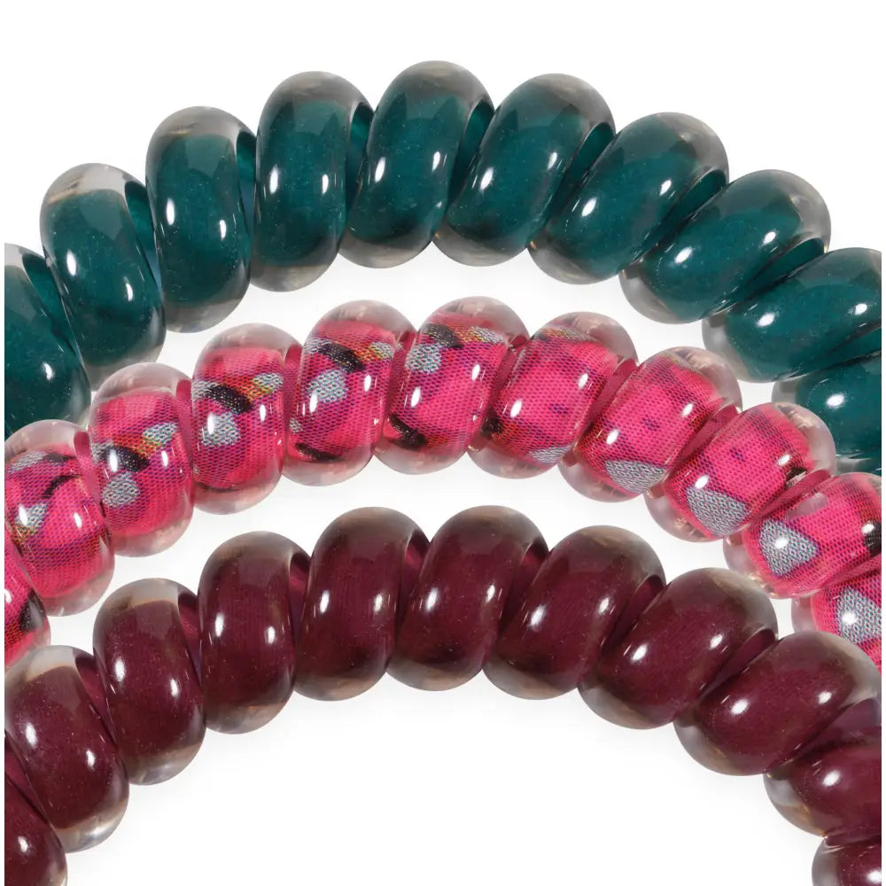 Spiral Hair Coils - Harvest Hues - Small Hair Ties - TELETIES
