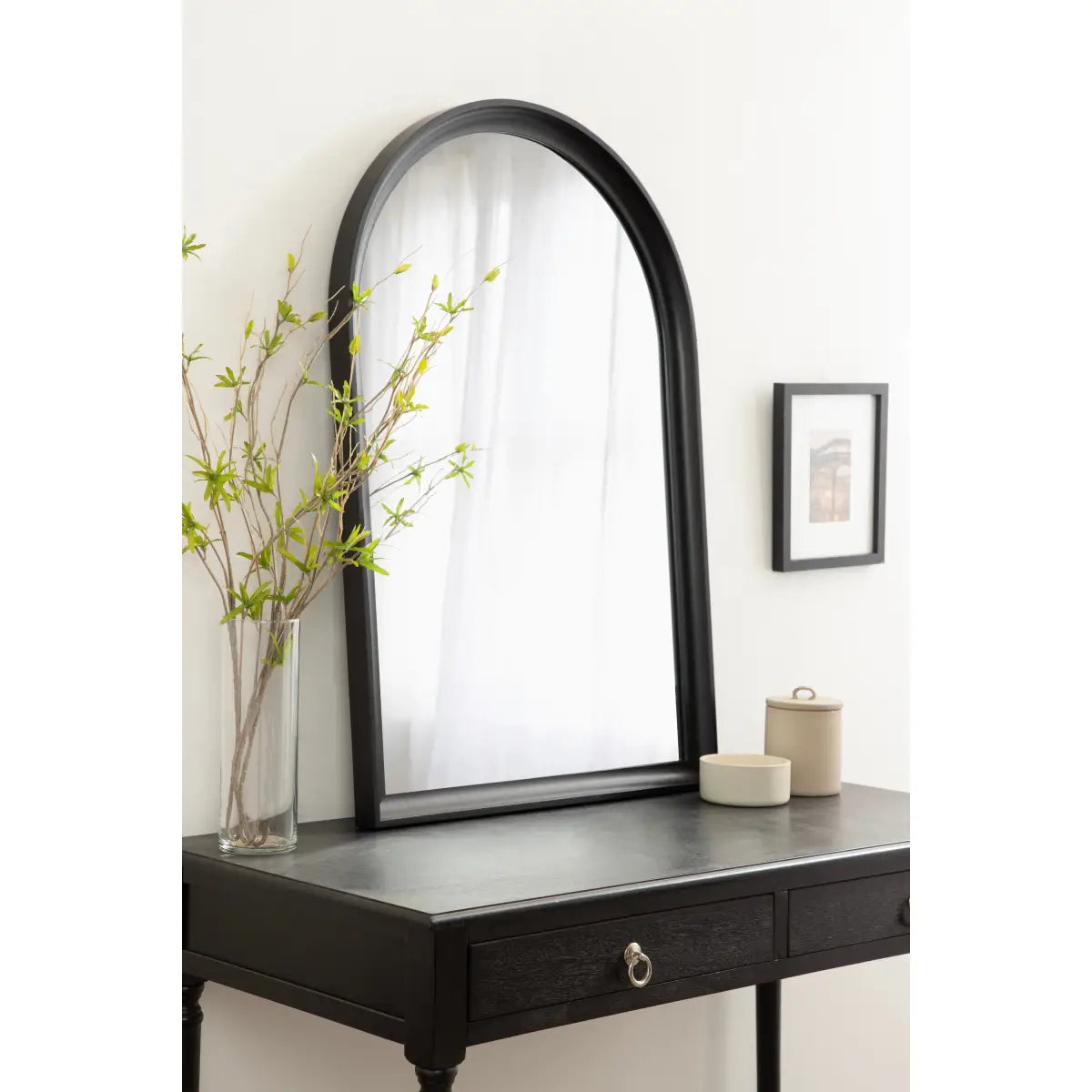 Hatherleigh Arch Wood Wall Mirror - kateandlaurel