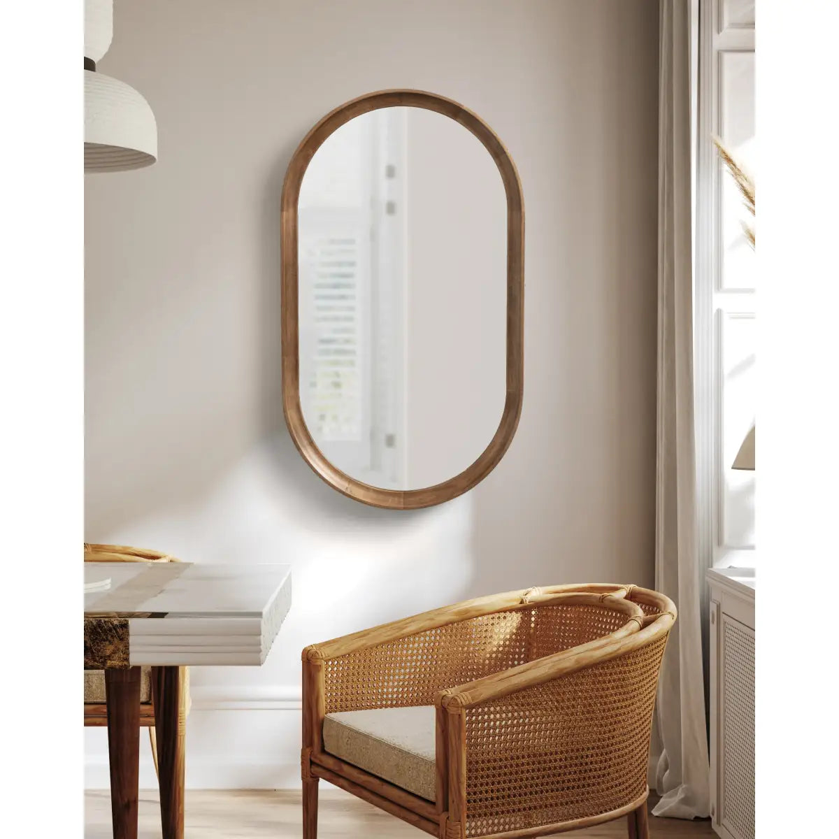 Hatherleigh Capsule Wall Mirror - kateandlaurel