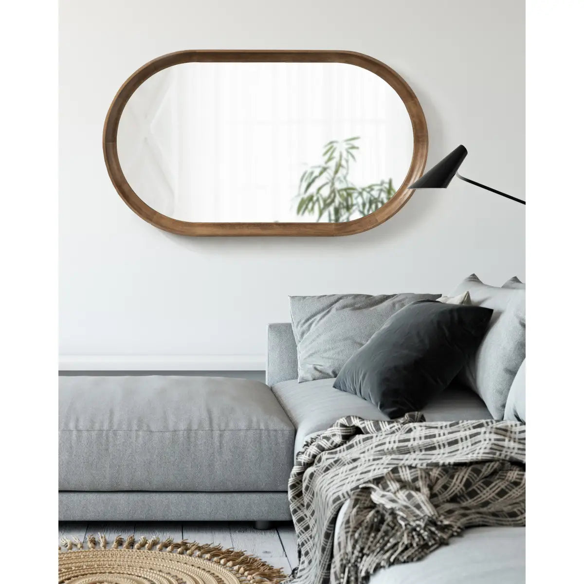 Hatherleigh Capsule Wall Mirror - kateandlaurel