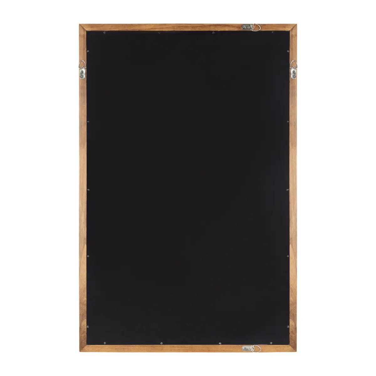 Hatherleigh Rectangle Wood Wall Mirror - Rustic Brown / 24x36 - kateandlaurel