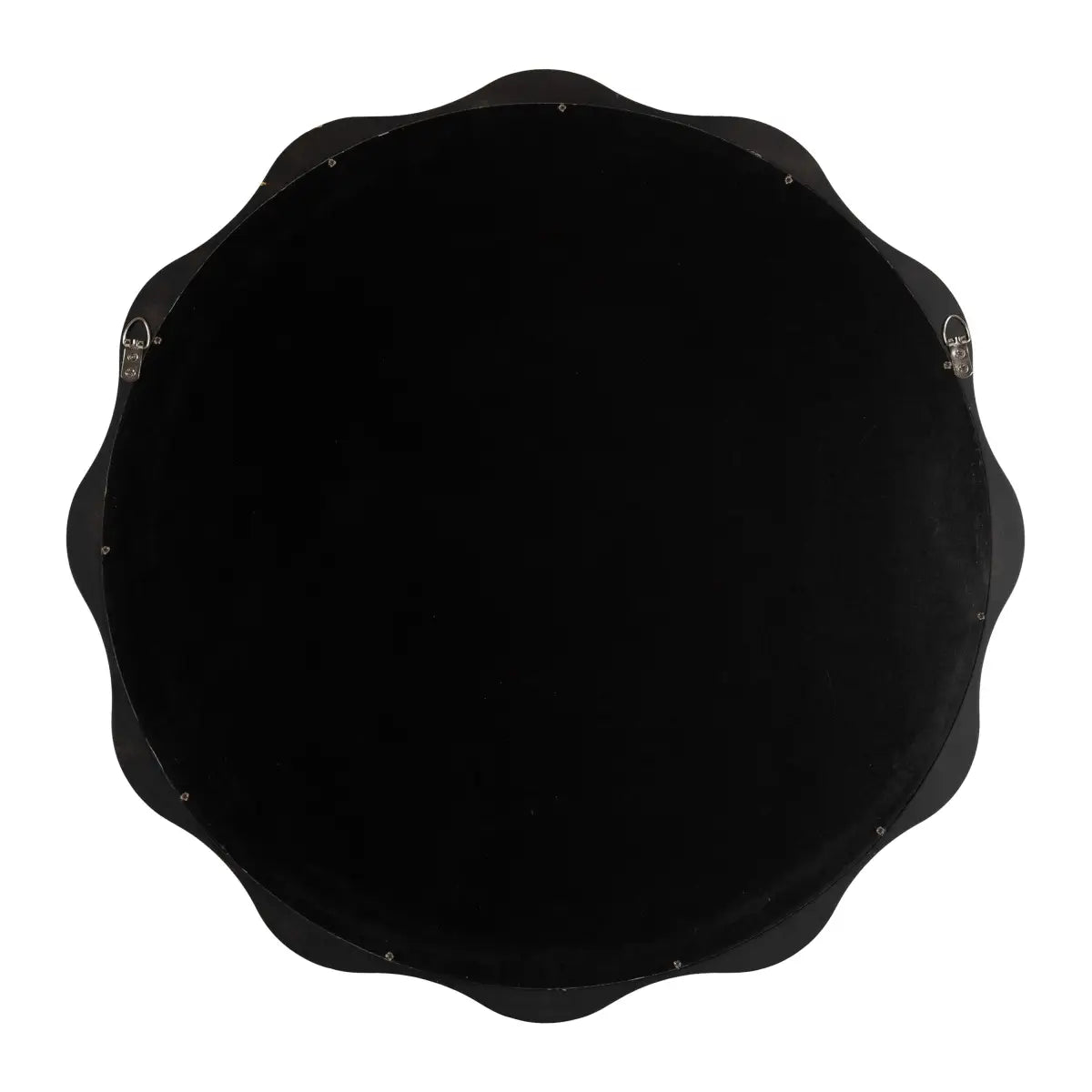 Hatherleigh Round Scallop Mirror - kateandlaurel