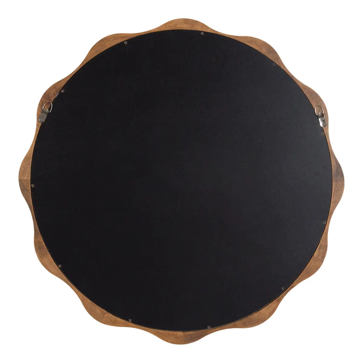 Hatherleigh Round Scallop Mirror - kateandlaurel