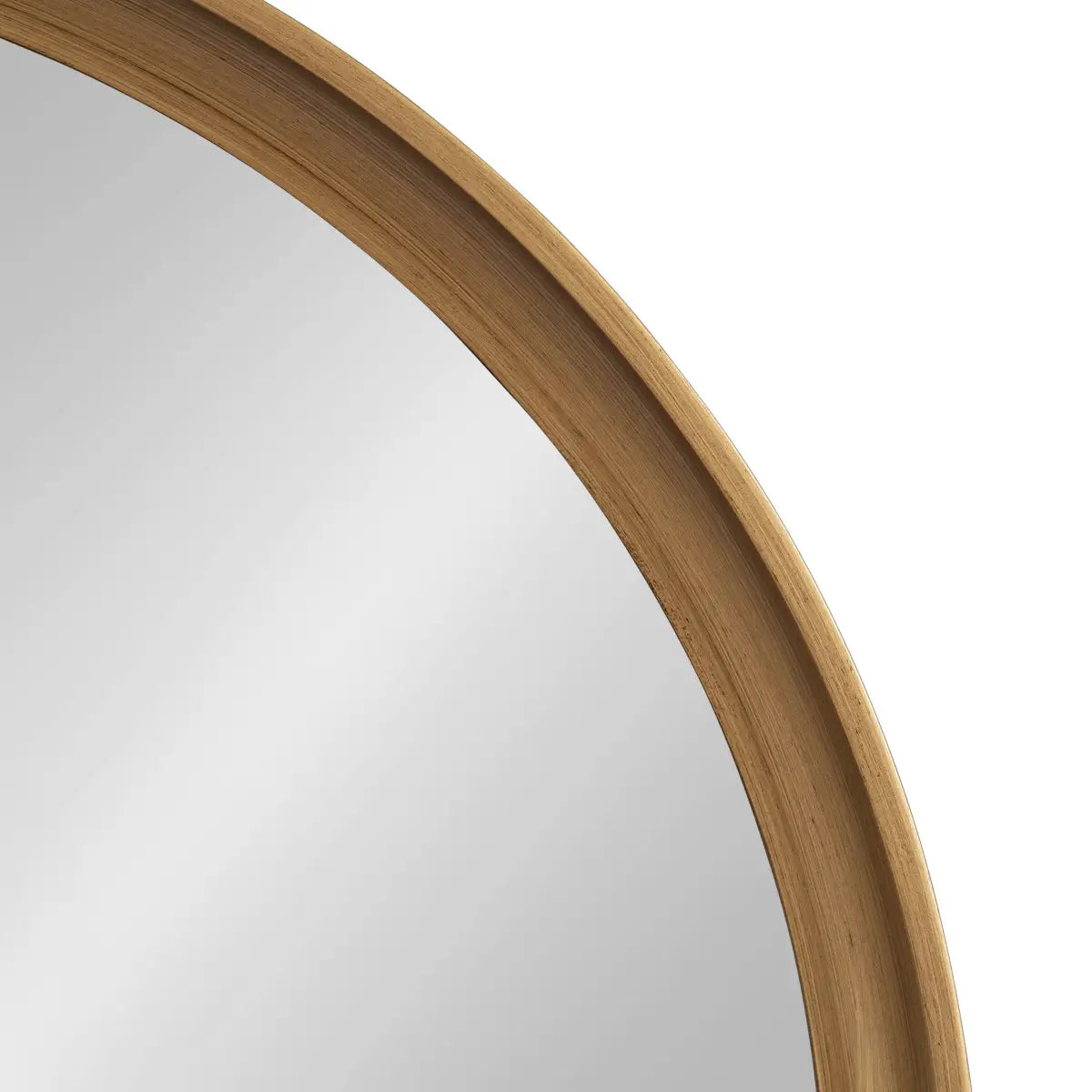 Hatherleigh Round Wood Wall Mirror - kateandlaurel