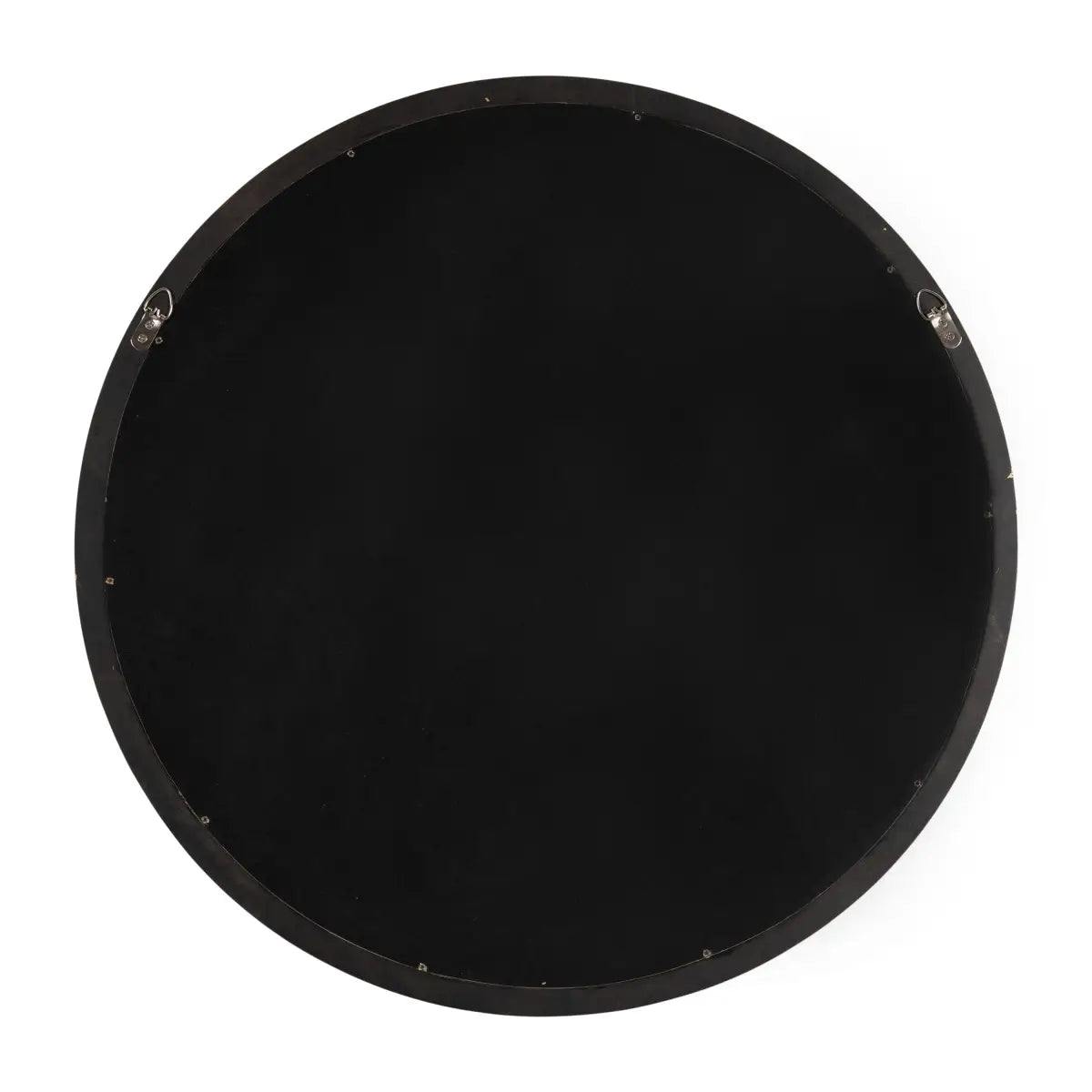 Hatherleigh Round Wood Wall Mirror - kateandlaurel