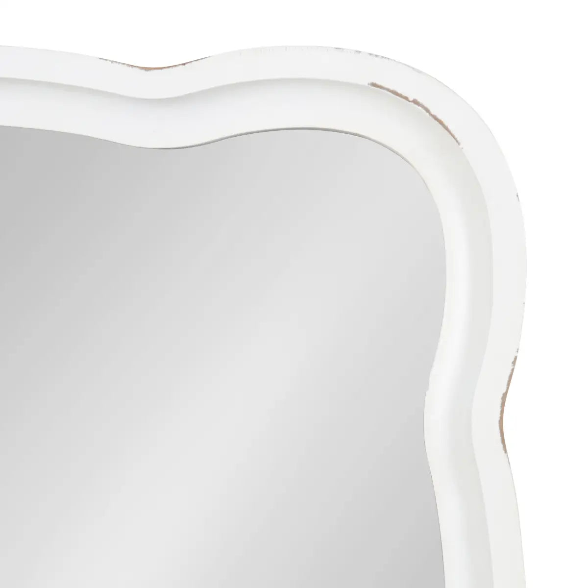Hatherleigh Scallop Wood Wall Mirror - kateandlaurel