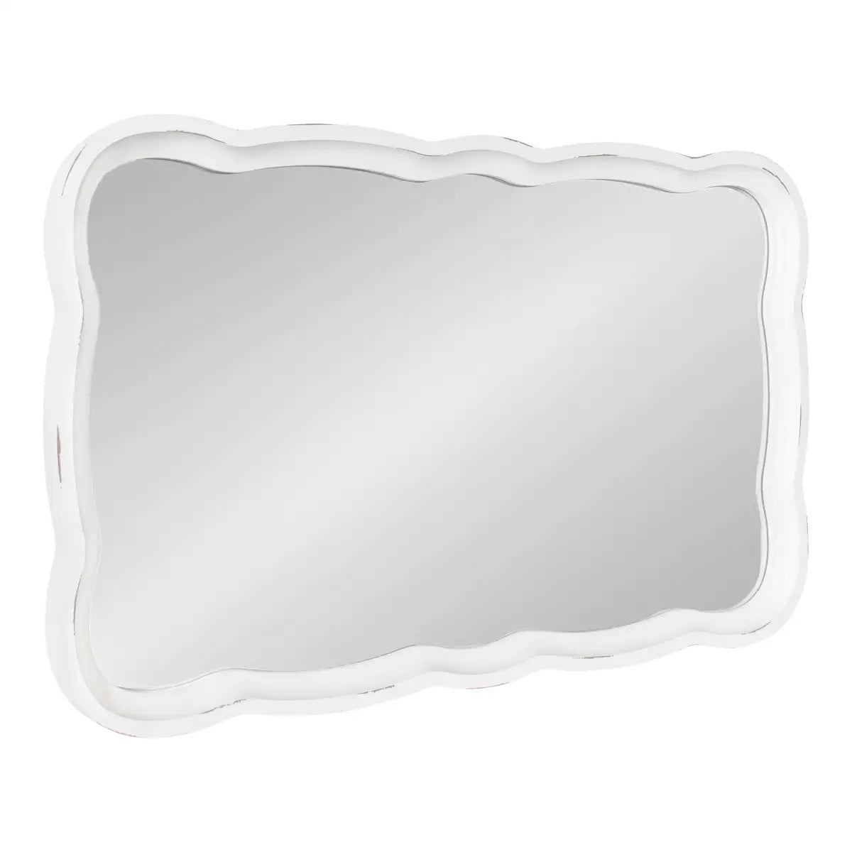 Hatherleigh Scallop Wood Wall Mirror - kateandlaurel