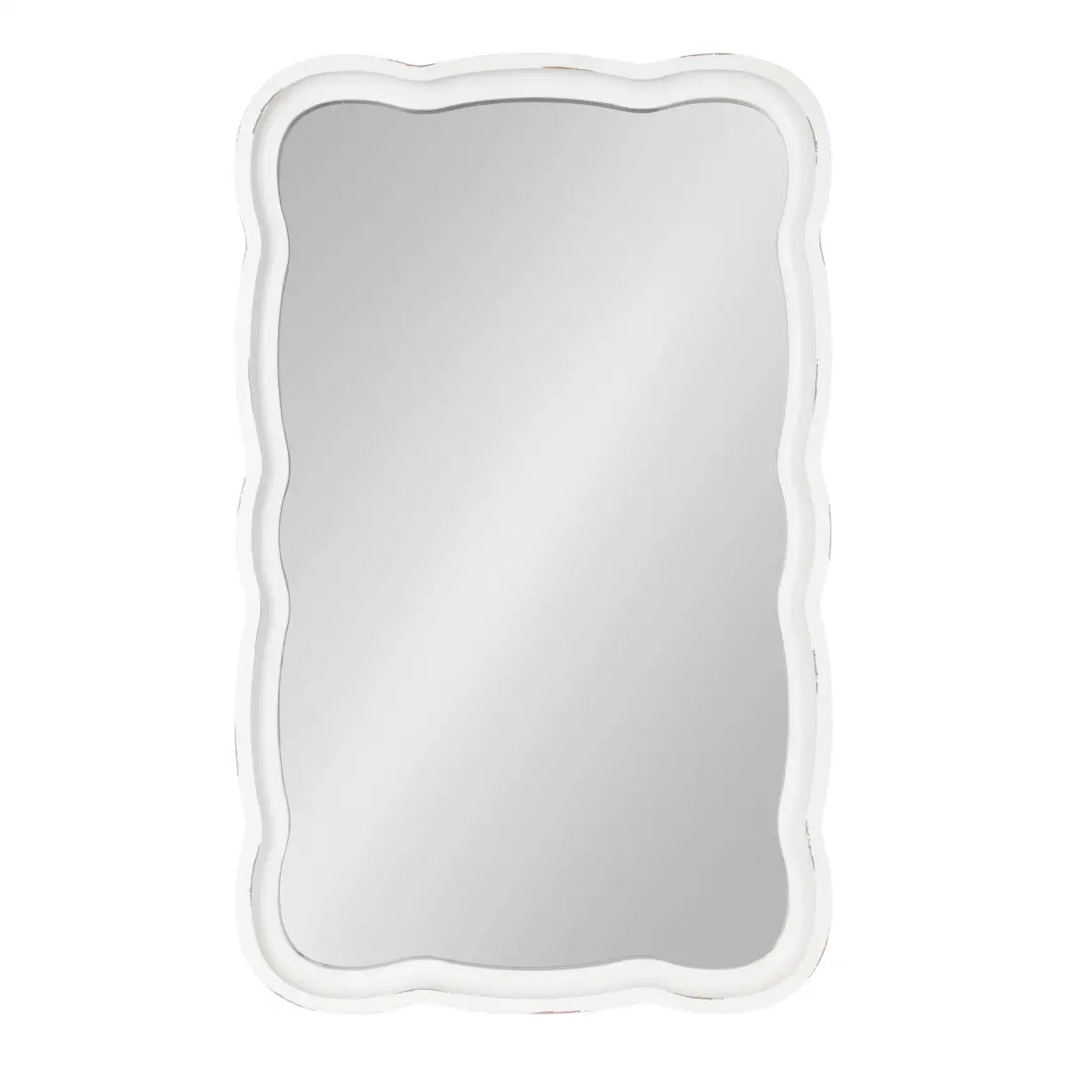 Hatherleigh Scallop Wood Wall Mirror - kateandlaurel