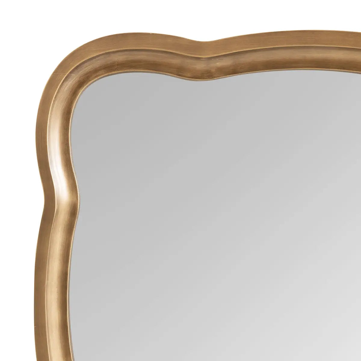 Hatherleigh Scallop Wood Wall Mirror - kateandlaurel