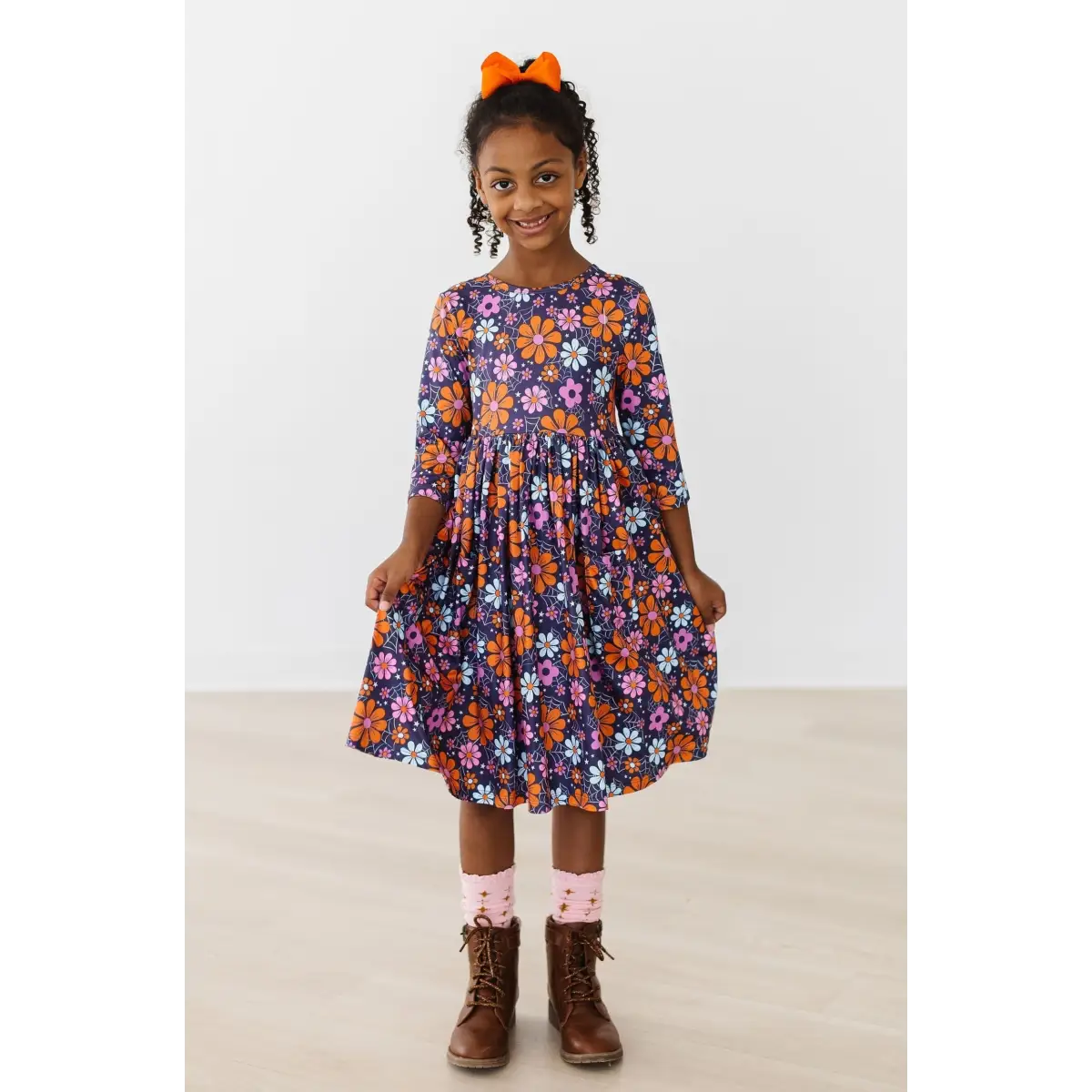 Pocket Twirl Dress - Haunted Garden - Halloween - Mila & Rose ®