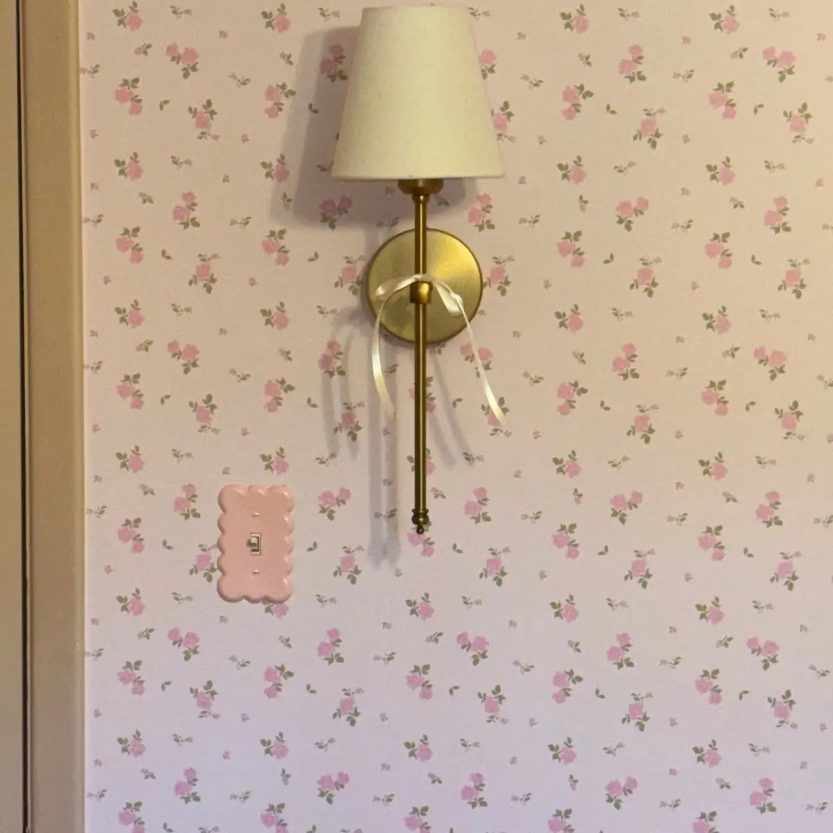 Haven Floral Wallpaper - Little Roses - by In My Jammers - Loomwell Home Goods