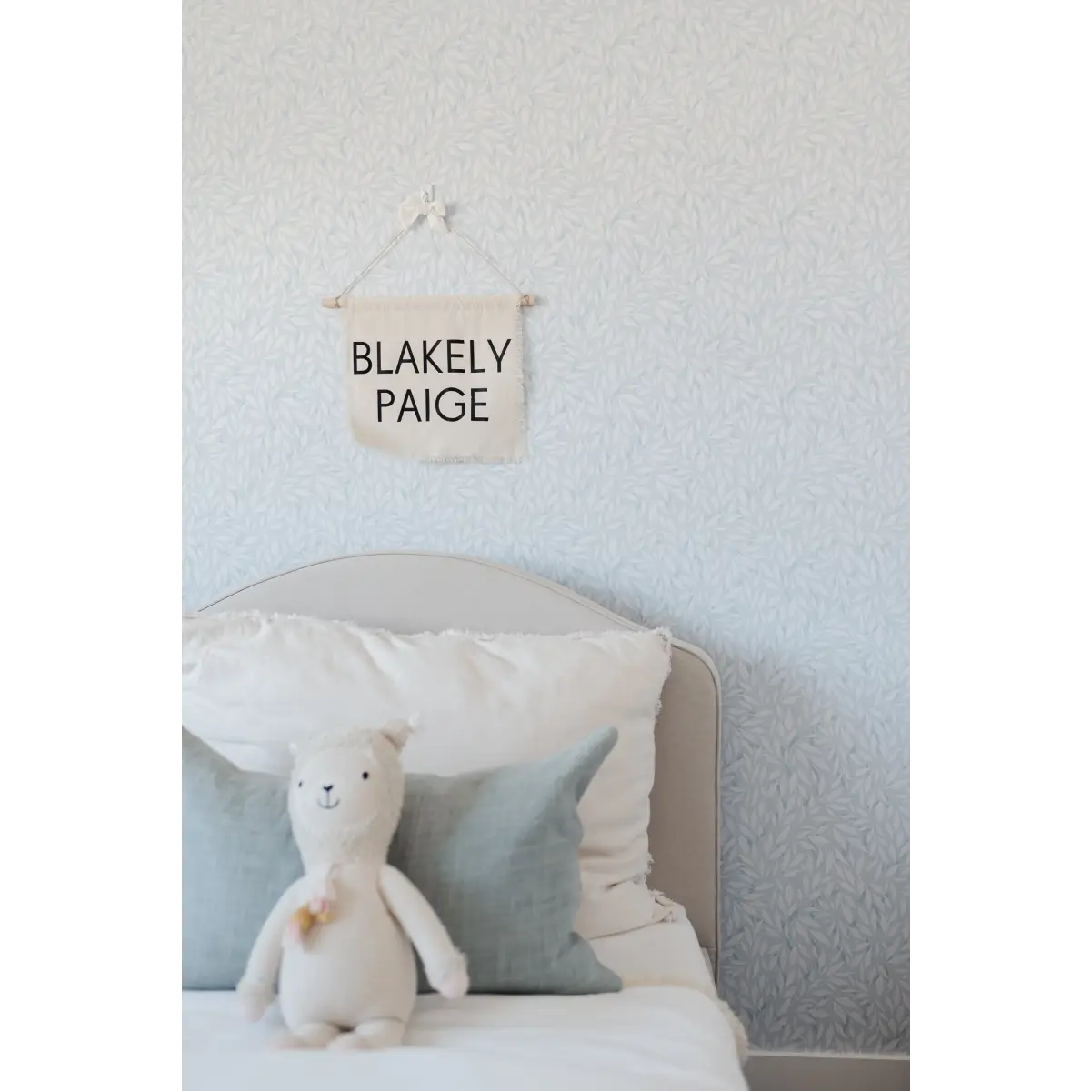 Haven Wallpaper - Pastel Leaves - Johnson Design - Loomwell Home Goods