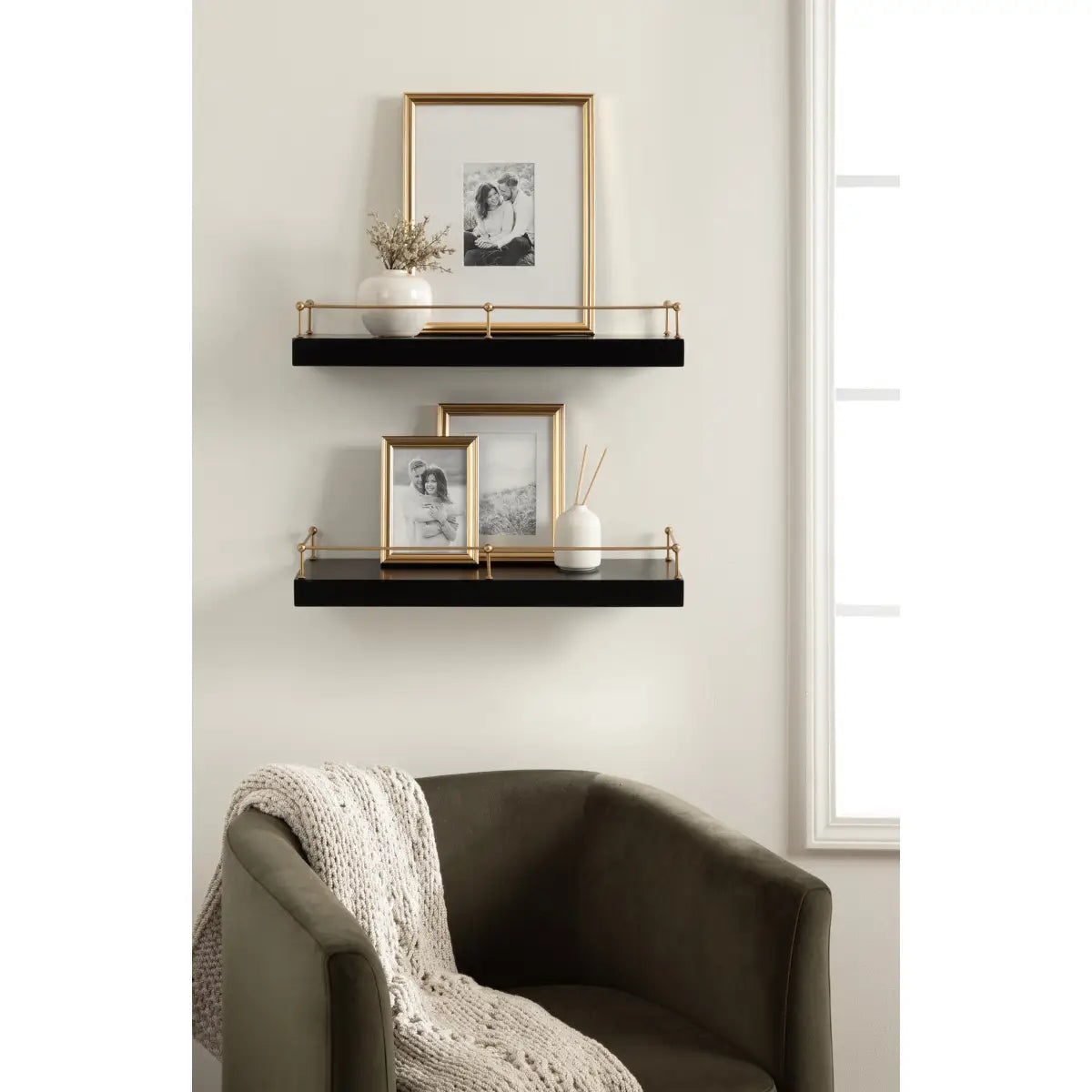 Havina Floating Shelf - Set of 2 - kateandlaurel