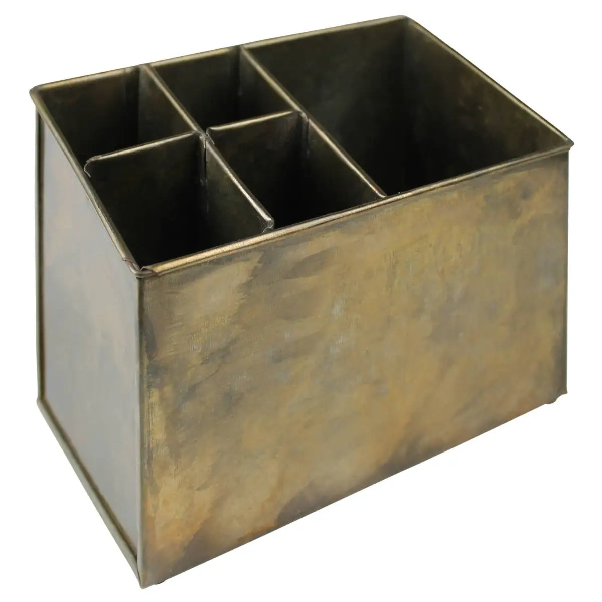 Hawn Desk Organizer Brass - HomArt