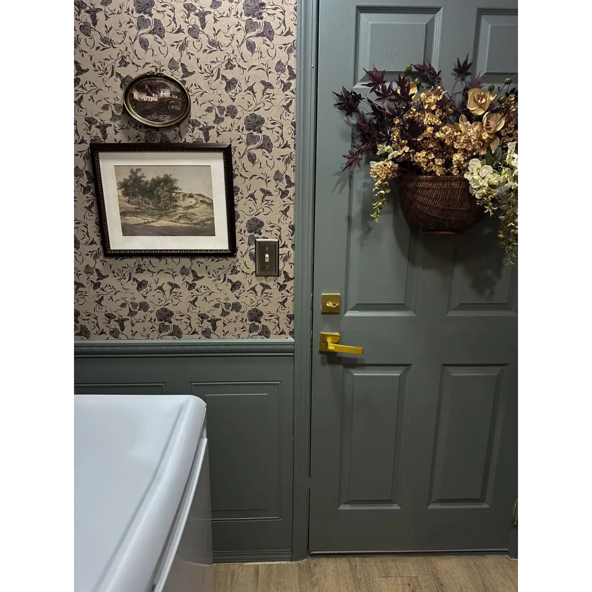 Hawthorne Bloom Wallpaper - Morning Glories - by Safari Natalia x Taddy Mikelaites - Loomwell Home Goods