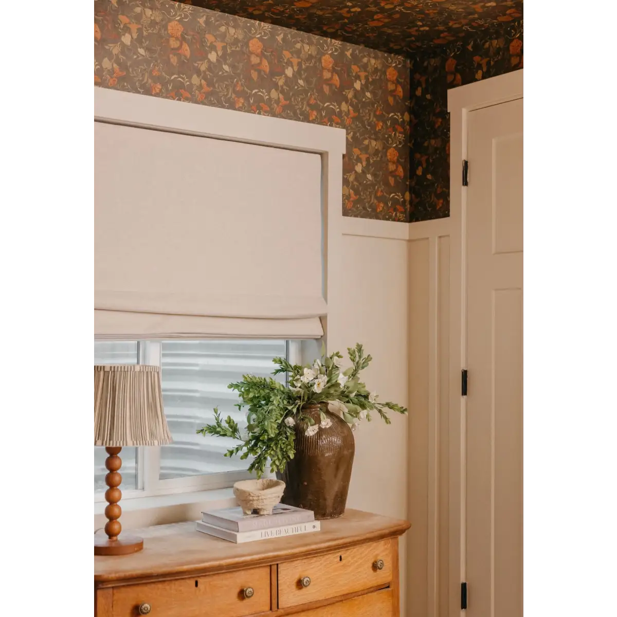 Hawthorne Bloom Wallpaper - Morning Glories - by Safari Natalia x Taddy Mikelaites - Loomwell Home Goods